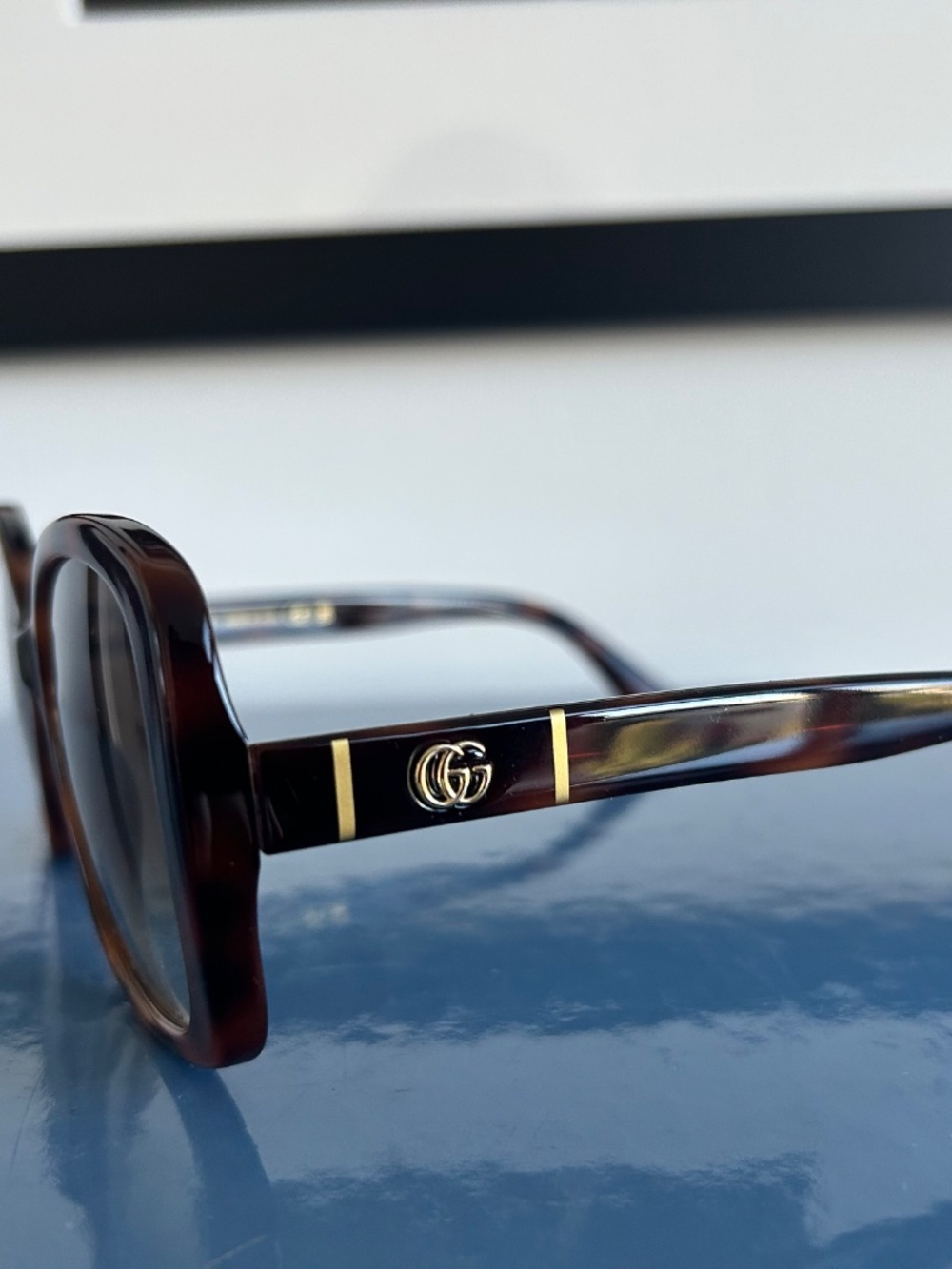 Gucci GG0762S 002 Tortoise Frame Brown Gradient, 56-18 145. New with case. - Picture 8 of 9